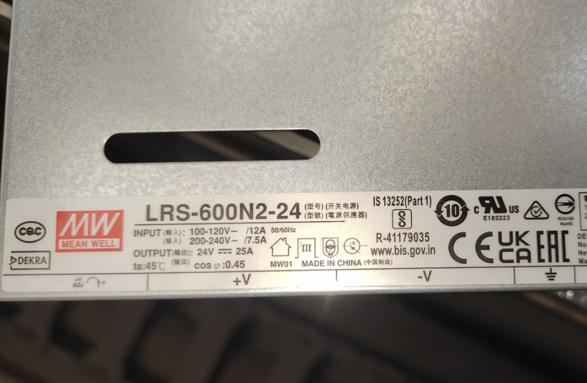 LRS-600N2-12 600W 12V 50A Power Supply