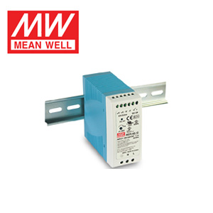 MEAN WELL Power Supply MDR-40 Series Single Output DIN Rail Mounted