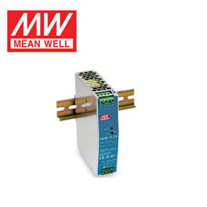MEAN WELL Power Supply NDR-75 Series Single Output DIN Rail Mounted