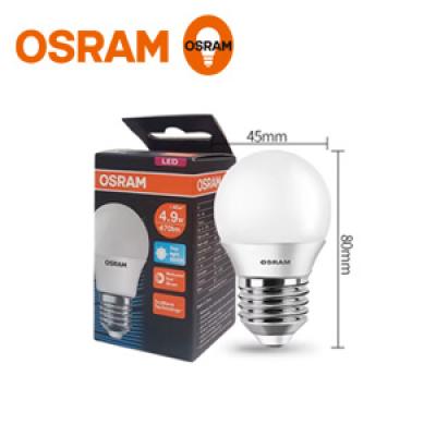 OSRAM LED Bulb LED Value CLA Gen8 LVCLP40 4.9W/827 230V FR E27 10X1 G8 CN 4099854120633